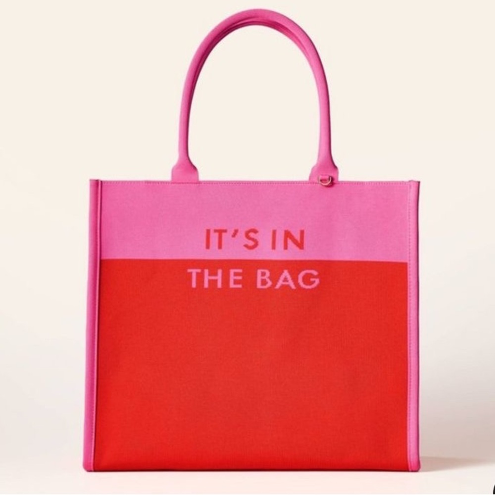Kate Spade Colorblock It’s In The Bag Tote 
Red & Pink